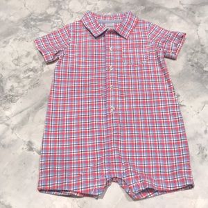 Carter’s polo onesie.